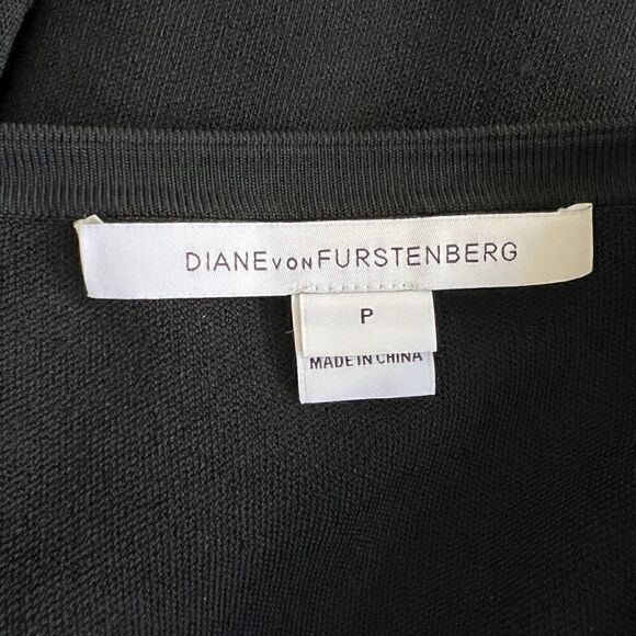 Diane Von Furstenberg Flote Black Knit Mini Skirt - Picture 5 of 9